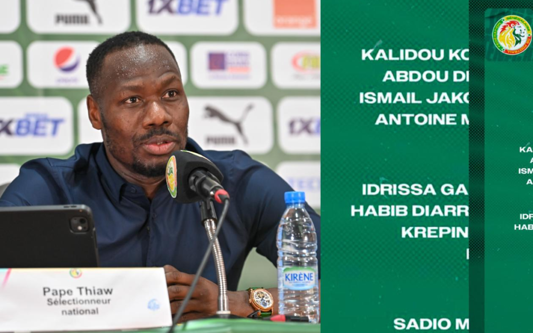Coupe du monde 2026 : Pape Thiaw dévoile une liste de 28 joueurs