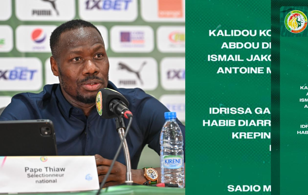 Coupe du monde 2026 : Pape Thiaw dévoile une liste de 28 joueurs