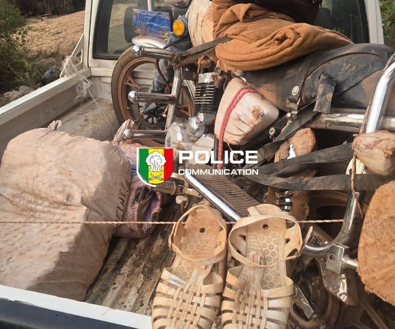Saisie de matériel explosif au poste de surveillance de Diyabougou (Kidira)