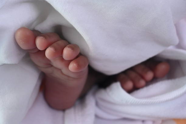 Feet of baby