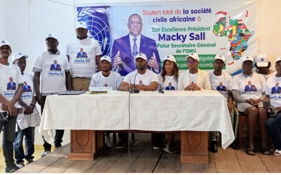 Cotonou : les OSC se mobilisent pour porter Macky Sall à la tête de l&rsquo;ONU