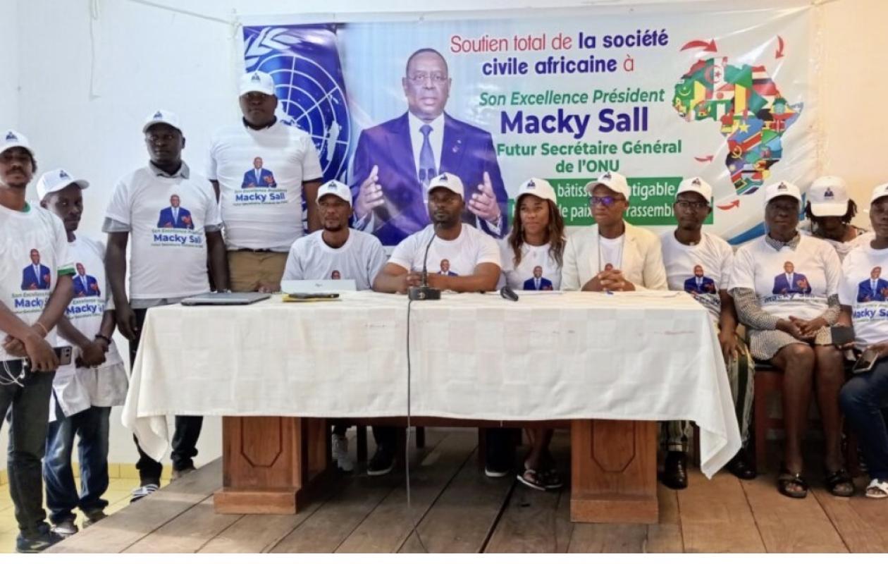 Cotonou : les OSC se mobilisent pour porter Macky Sall à la tête de l’ONU