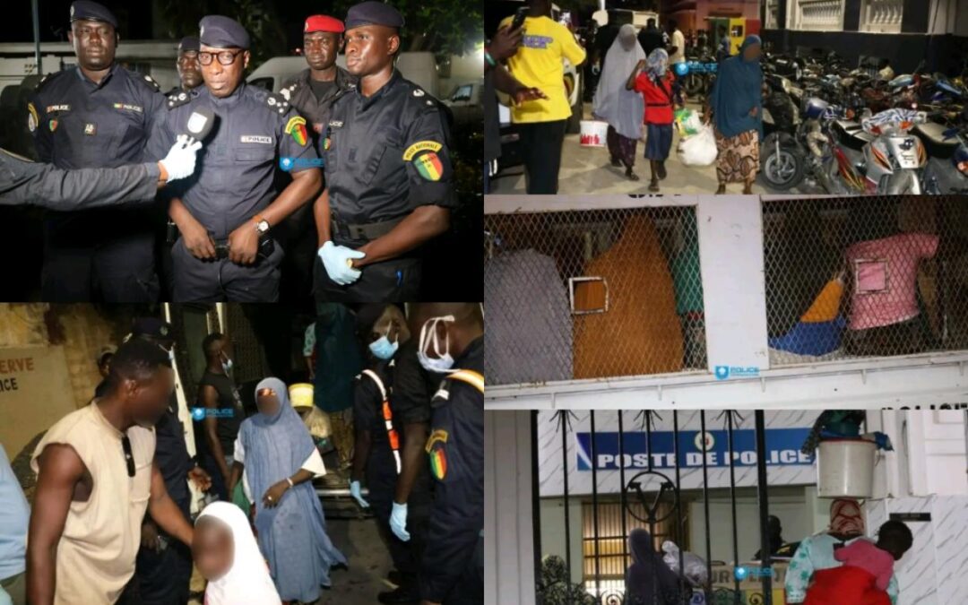 Colobane, Tilène, Soumbédioune…: la police déloge les mendiants de la capitale, 234 interpellations
