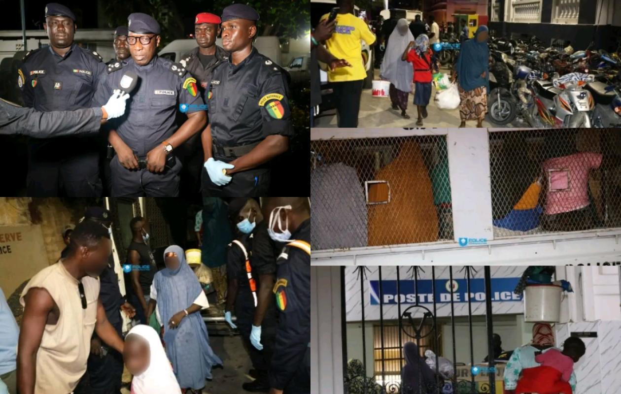 Colobane, Tilène, Soumbédioune…: la police déloge les mendiants de la capitale, 234 interpellations